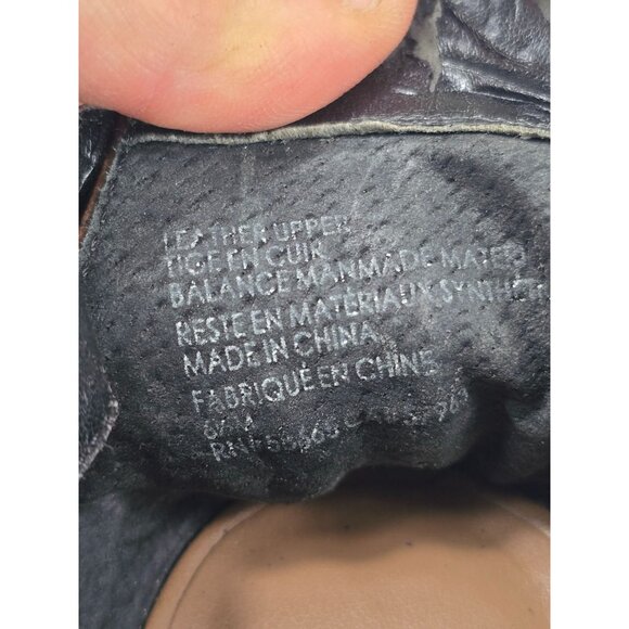 Treasure & Bond Womens Size 6.5 Faux Leather Strappy Ankle Boots Stacked Heel - Picture 7 of 7